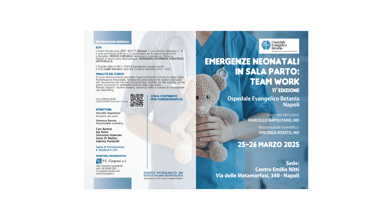 EMERGENZE NEONATALI IN SALA PARTO: TEAM WORK
