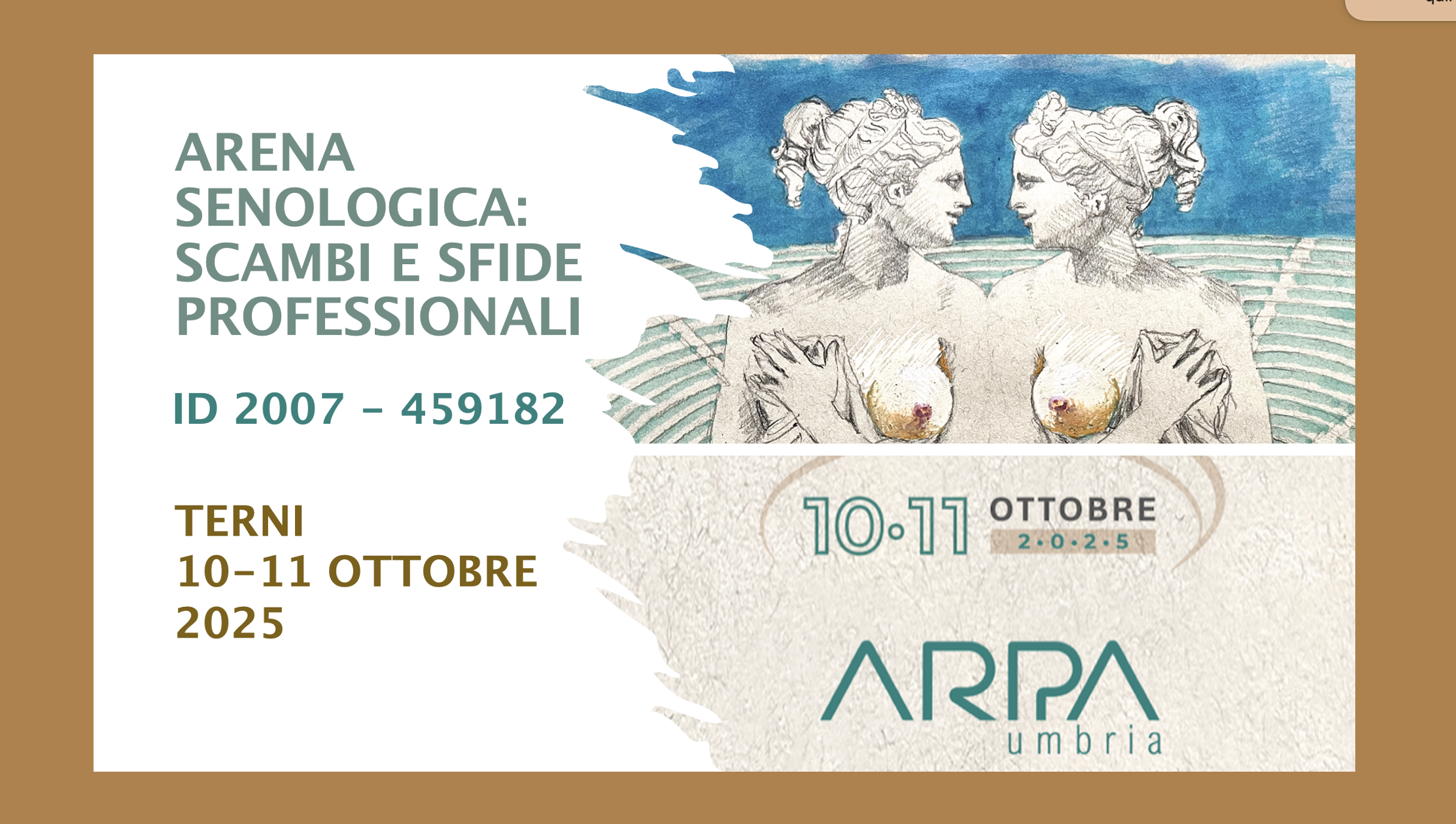 ARENA SENOLOGICA: SCAMBI E SFIDE PROFESSIONALI