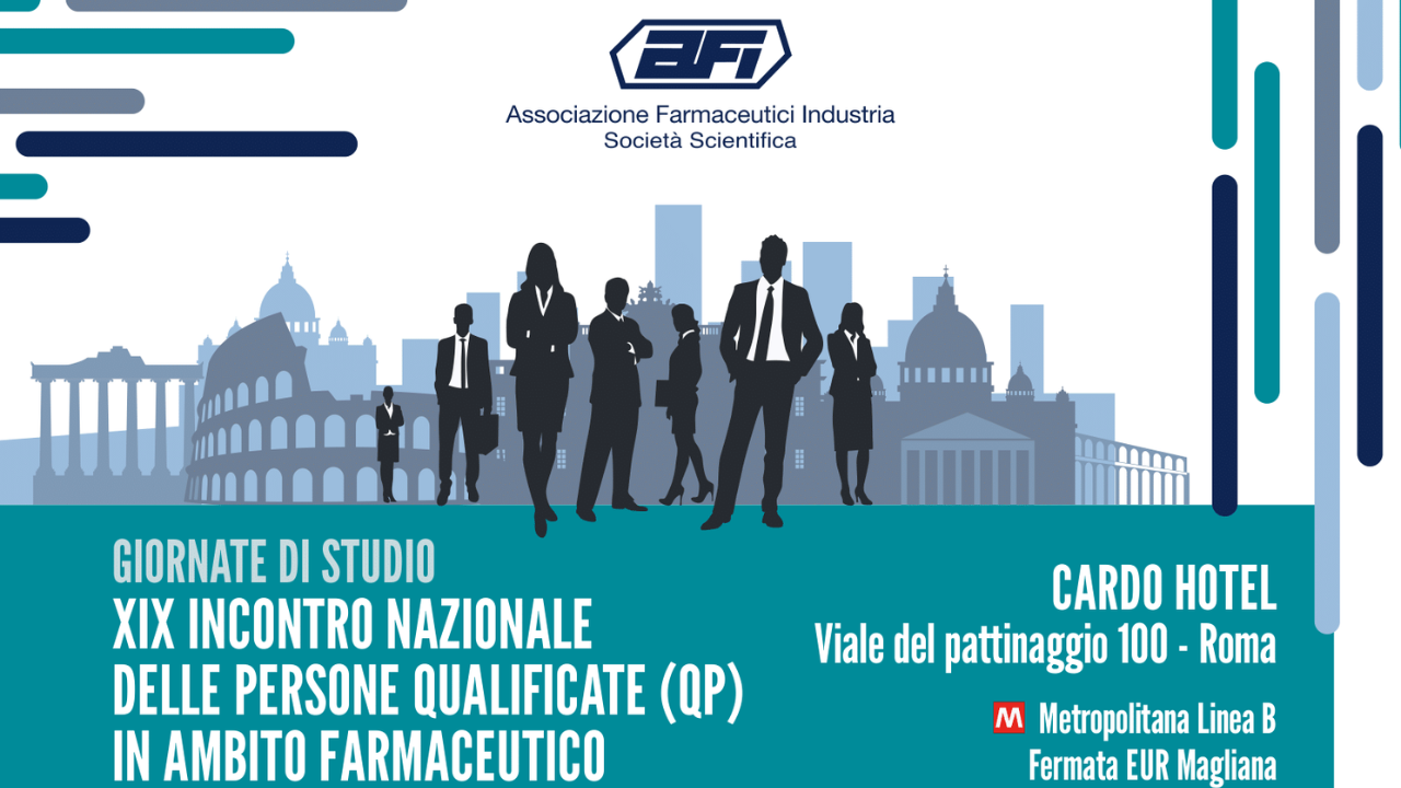 XIX Incontro Nazionale delle Persone Qualificate (PQ) in Ambito Farmaceutico