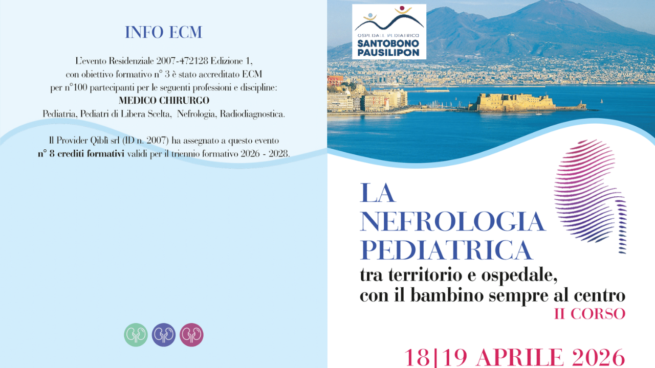 LA NEFROLOGIA PEDIATRICA tra territorio e ospedale con il bambino sempre al centro
