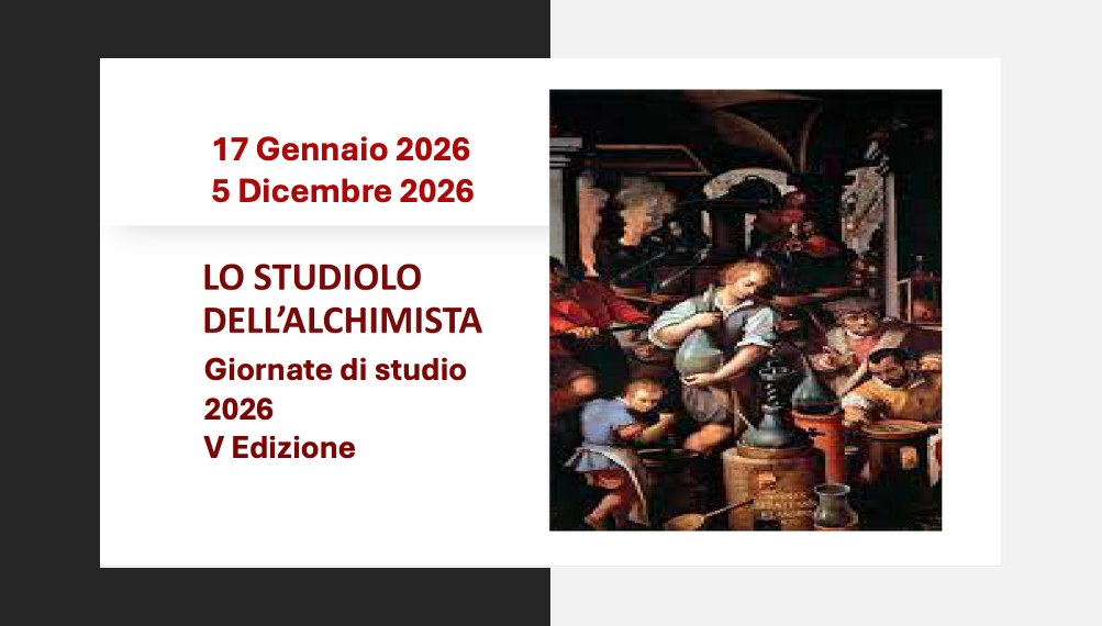 LO STUDIOLO DELL’ALCHIMISTA