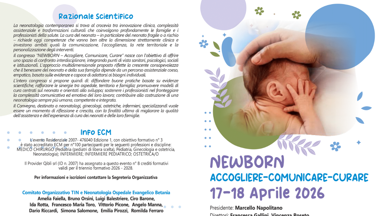 NEWBORN Accogliere-Comunicare-Curare