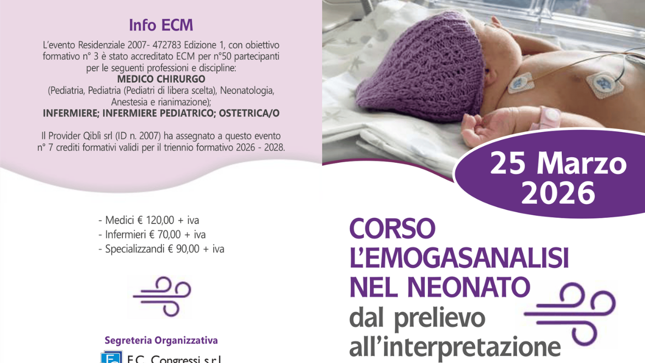 L’emogasanalisi nel neonato: dal prelievo all’interpretazione