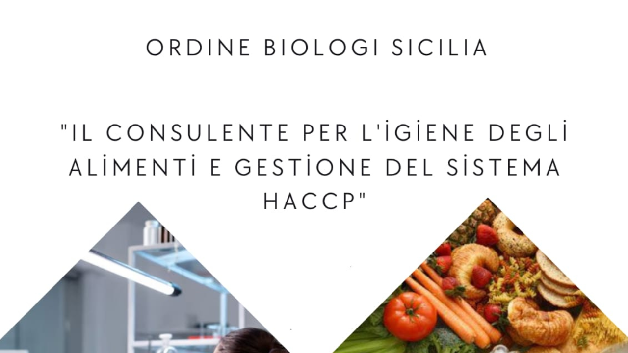 Il Consulente per l’Igiene degli Alimenti e  Gestione del Sistema HACCP