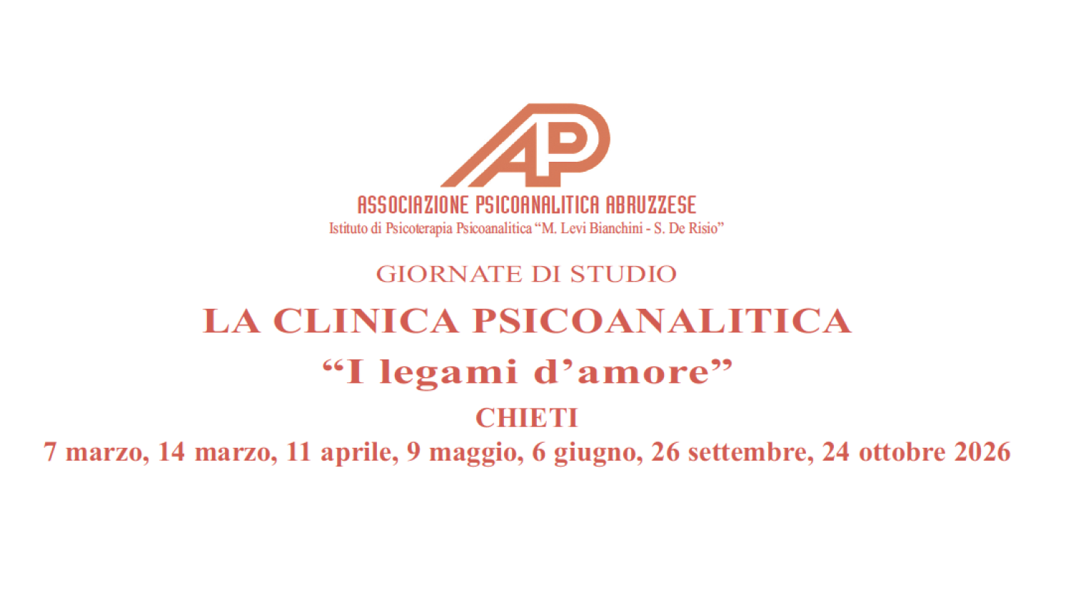 LA CLINICA PSICOANALITICA - I LEGAMI D'AMORE