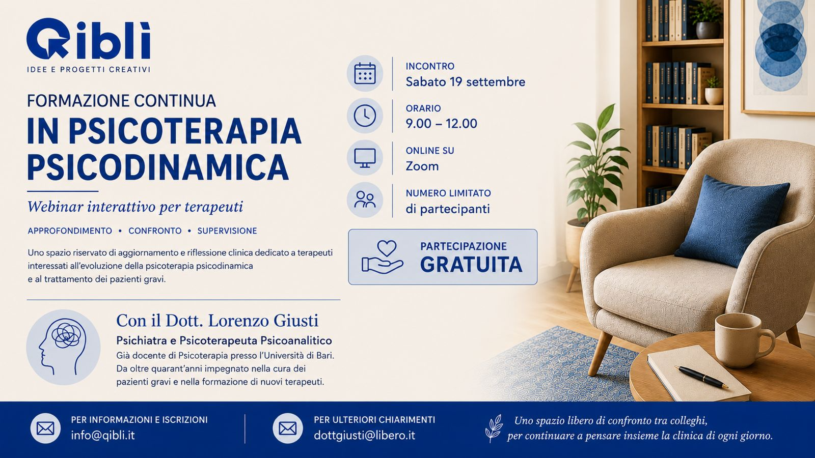 Continuare a pensare la clinica: incontro online con Lorenzo Giusti