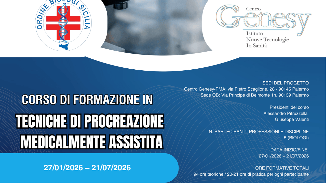 Corso di formazione in Tecniche di Procreazione Medicalmente Assistita